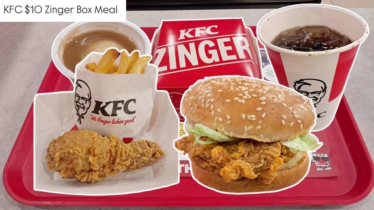 $10 KFC Zinger Box Meal @ KFC, Lot One Shoppers' Mall