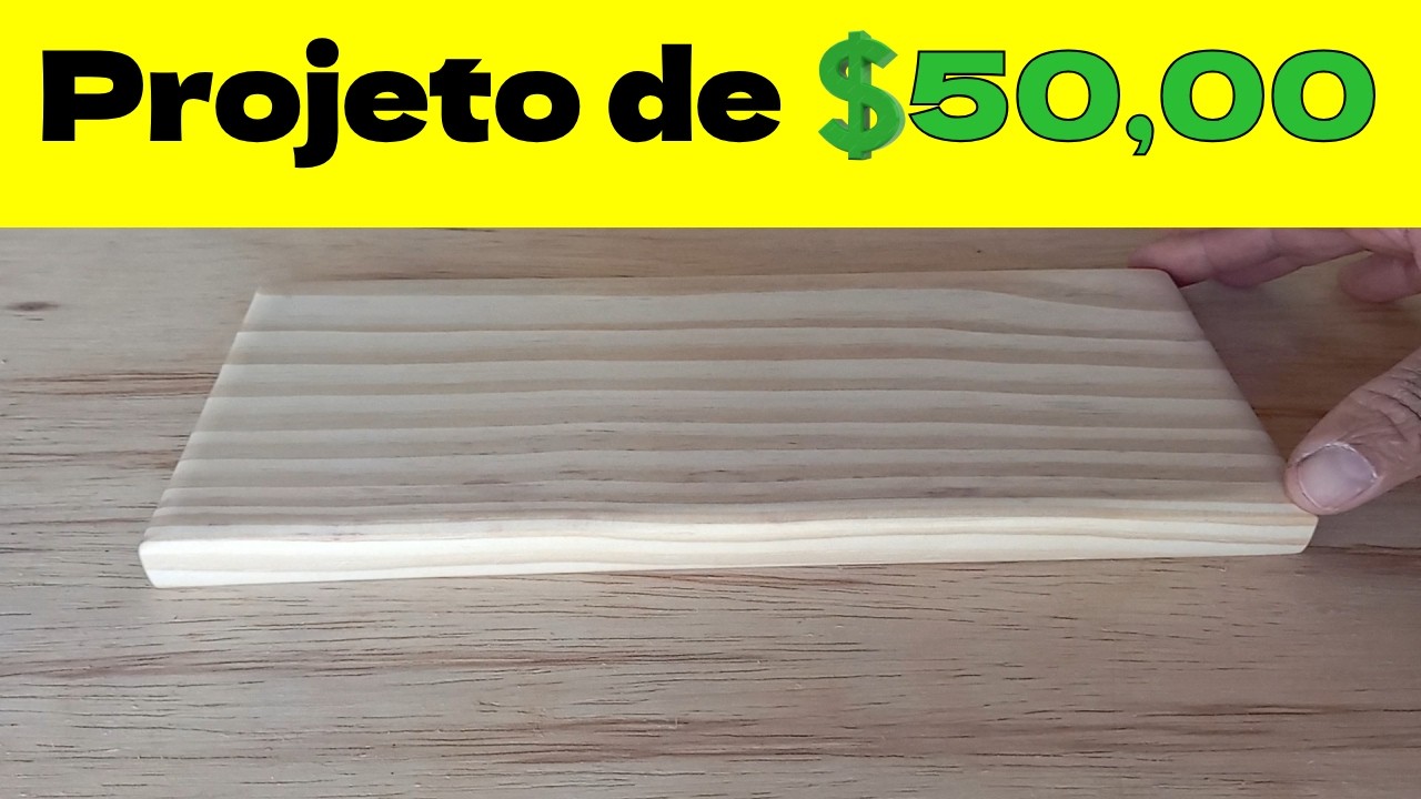 Ganhe dinheiro com esse projeto simples e fácil