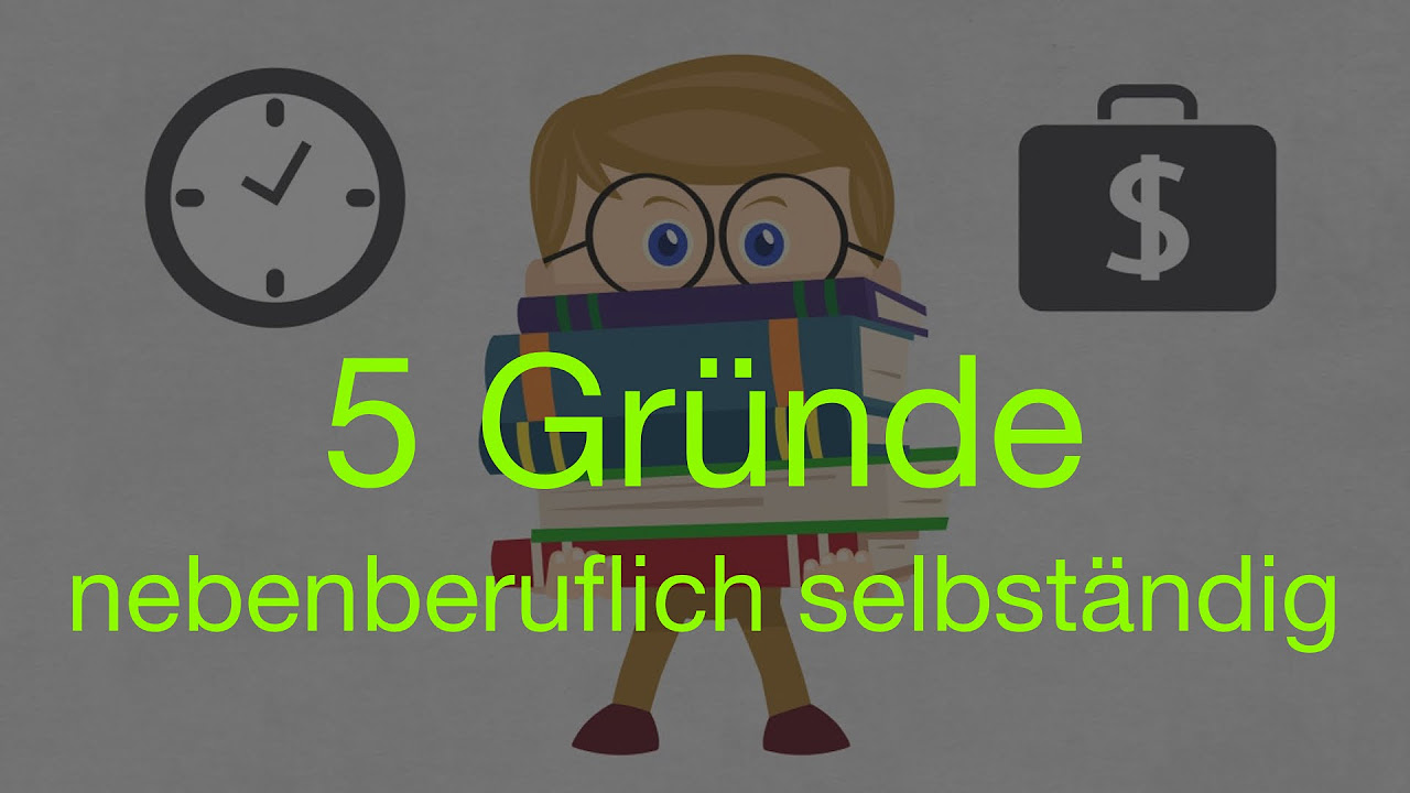 Update 5 Gründe warum du dich nebenberuflich selbstständig machen solltest!