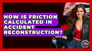 How Is Friction Calculated In Accident Reconstruction? - Auto Coverage Explained