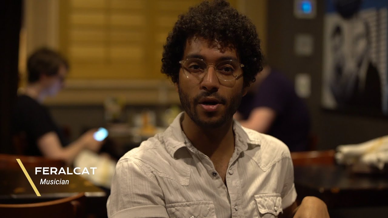 Meet Pittsburgh saxophone player Roger Romero aka Feralcat.