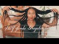 EASIEST PROTECTIVE STYLE | Jumbo senegalese twist On 3B/3C Natural Hair | Knotless