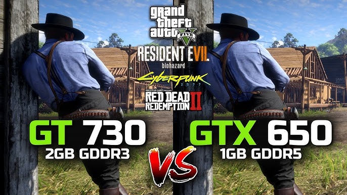 Red Dead Redemption 2 Test In, GT 730 2GB DDR5, 8GB RAM