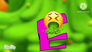 E tries skittles animation