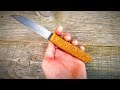 Нож поплавок из напильника своими руками making file knife