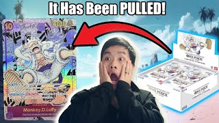$4000 Manga Luffy Pulled LIVE! One Piece OP05 Booster Box Opening!!