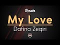 Dafina Zeqiri - My Love (Karaoke with Lyrics)