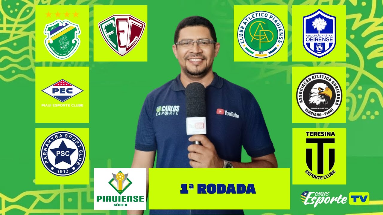 Campeonato piauiense 2026, 1° rodada. Resultados, classificação, gols e jogos da 2° rodada.