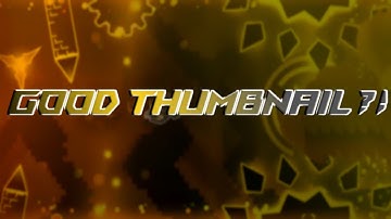 How to make PRO THUMBNAILS for Geometry Dash!?!? Easy thumbnail tutorial with Pixlr Editor