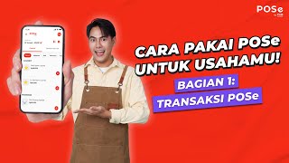 Tutorial Cara Transaksi dengan Aplikasi Kasir POSe Mobile screenshot 3