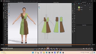 Tutorial Membuat Desain Busana Dress dengan Aplikasi CLO 3d screenshot 4