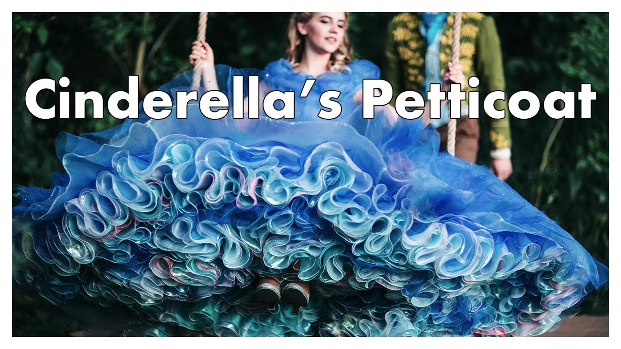 I Made Cinderella's Petticoat | Huge, Fluffy & Multi-Layered - YouTube