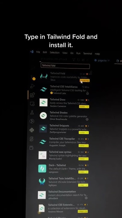 Make your Life Working with Tailwind CSS Easier - YouTube