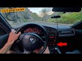 BMW E36 M3: POV Drive / Street Drift (Loud Headers)