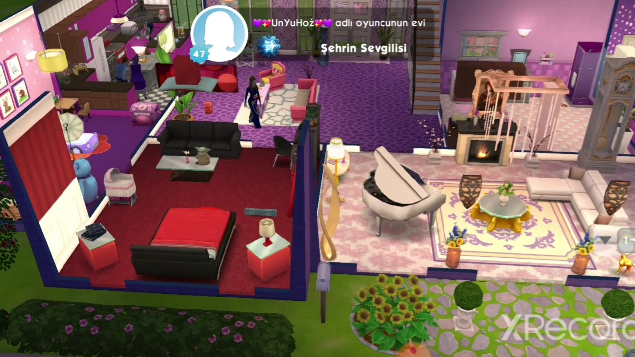 The Sims Mobile part2 Ev arsaları, partide arkadaş ekleme,arkadaş evine