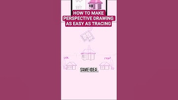 How to Make Perspective Drawing as Easy as Tracing