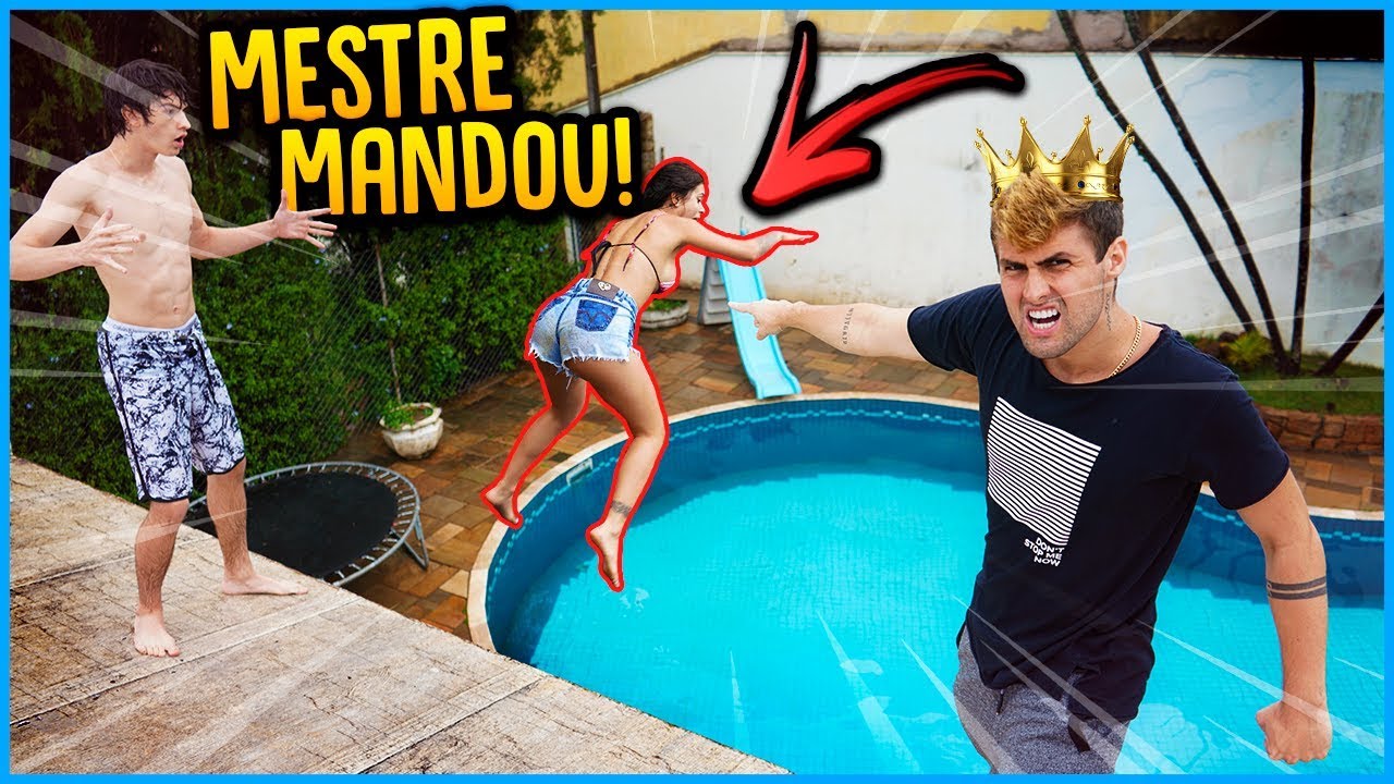 entretenimento para casamento CRUSH VS CRUSH: MESTRE MANDOU NA PISCINA!! ( DEU RUIM? ) [ REZENDE EVIL ]