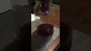 Freeze Distilling Strawberry Cider