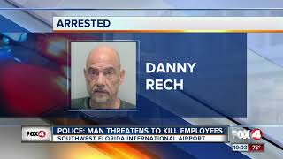 Man arrested at RSW