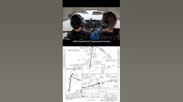 Cleared for the approach! ☁️🛩☁️ IFR Training Flight in Actual IMC #ifr #imc #flighttraining #clouds