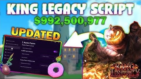 *NEW* King Legacy Script (PASTEBIN 2025) (AUTOFARM, FRUITS, KILLAURA, AUTO RAID, SKILLS)