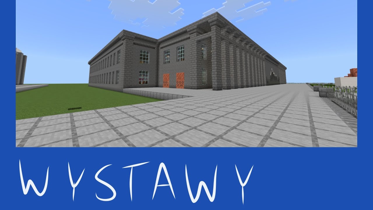 Wystawy muzealne w Minecraft. Telewizja Kniaziowska. 