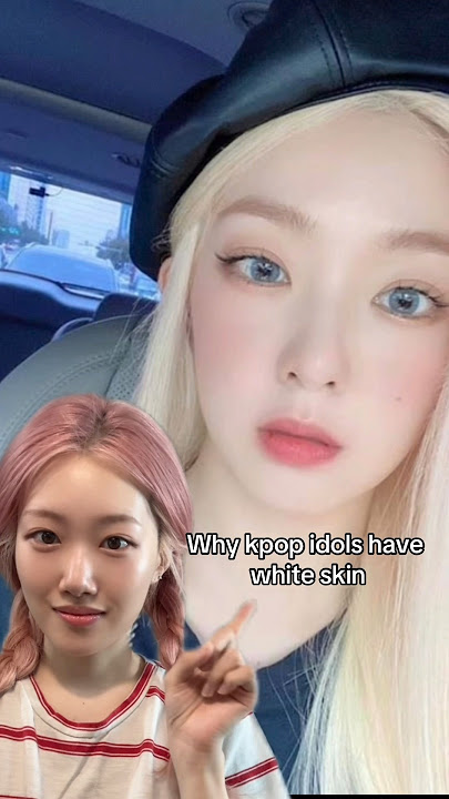 Kpop idols’ secret to naturally tone up skin🤫 Why are their skin so white? #shorts