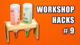 In this woodworking how to's, i am working with the drill press making
an epoxy glue stand and showing some new tip tricks when using hole
saws, like ...