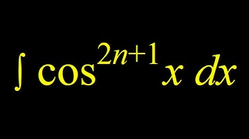 Integrating Powers of sinx and cosx | Trigonometry