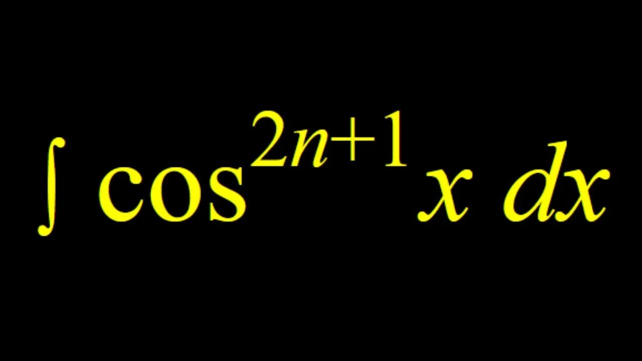 Integrating Powers Of Sinx And Cosx Trigonometry YouTube Integrating powers of sinx and cosx trigonometry youtube