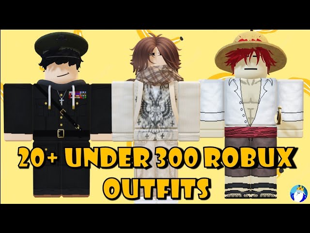 20+ Under 300 Robux Roblox Outfits [Part #4] - YouTube