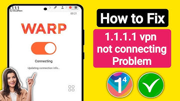 How to Fix 1111 vpn not connecting l fix warp vpn not connecting | 1111 vpn connection problem 2024