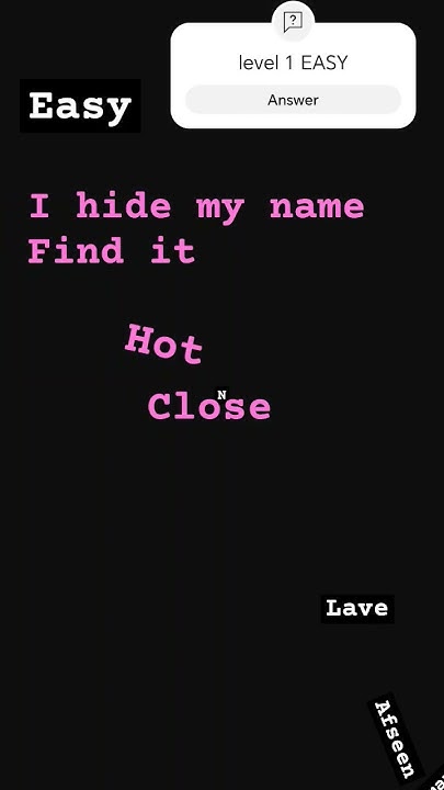 i hide my name - YouTube