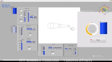 Networking Robotic arm simulation by LabView