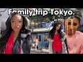 Vlog family trip tokyo japan where to eat in tokyo