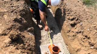 HOW TO: Install an Underground Drainage System with FloPlast | Professional Building Supplies(This video is a handy guide to installing the underground drainage system by FloPlast. This step by step demonstration makes fitting time even quicker whilst ..., 2011-11-23T13:10:15.000Z)