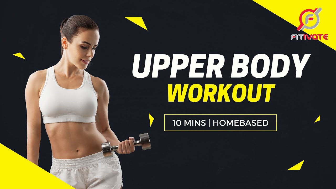 Upper Body & Core Workout (10 MINS, NO GYM) - YouTube