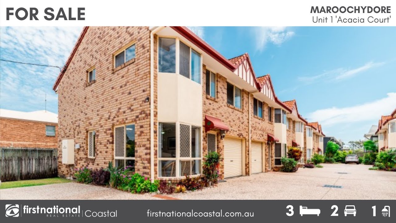 🏘️ TOWNHOUSE FOR SALE 3 🛏️ 2 🚿 1 🚗 1/48 Anzac Avenue, Maroochydore
