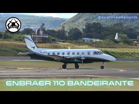 Conoce el Avion Brasileño Embraer 110 Bandeirante que Opera en Cielos Hondureños #aviación #honduras