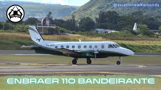 Conoce el Avion Brasileño Embraer 110 Bandeirante que Opera en Cielos Hondureños #aviación #honduras