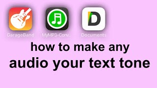 how to make any audio your text tone | sweetjdb screenshot 4