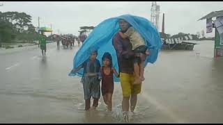 Sylhet Flood situation 2022