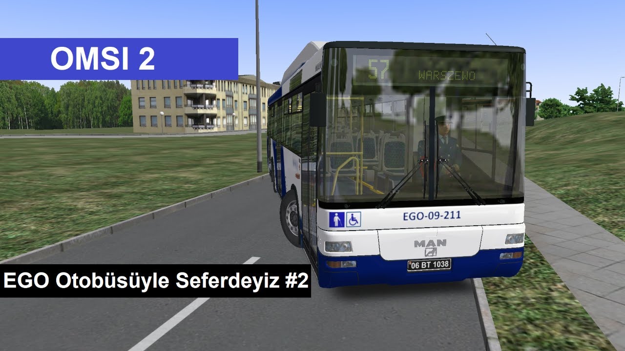 OMSI 2 - EGO Otobüsüyle Seferdeyiz #2 - Fikcyjny Szczecin