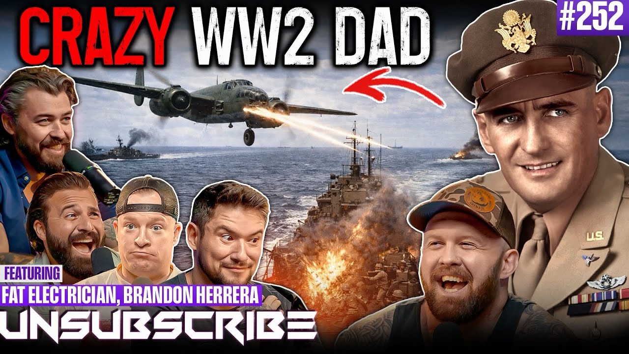 The INSANE World War 2 Story Of Pappy Gun | Unsubscribe Podcast 252