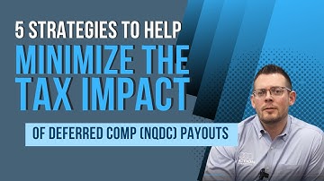 Managing the Tax Impact of Your Deferred Compensation Payout