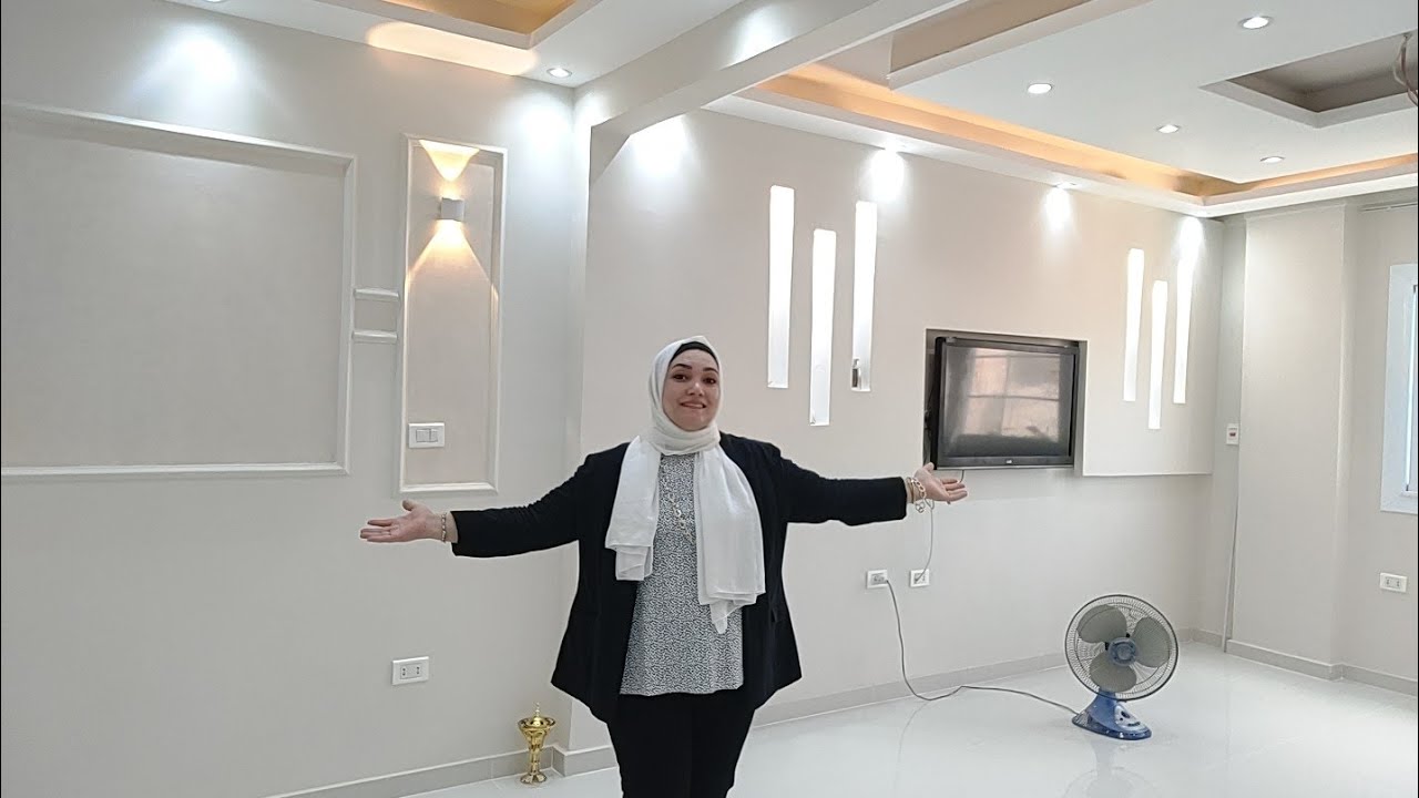 جوله فى الشقة بعد ماخلصت من غير عفش