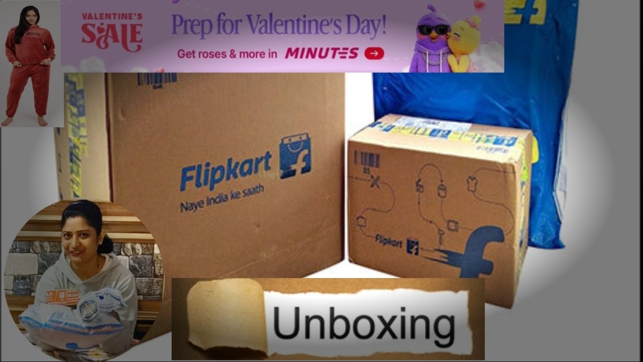 Flipkart Sale Loot! 🛍️ Maine Kya Mangwaya? Valentine's Day Special Unboxing 