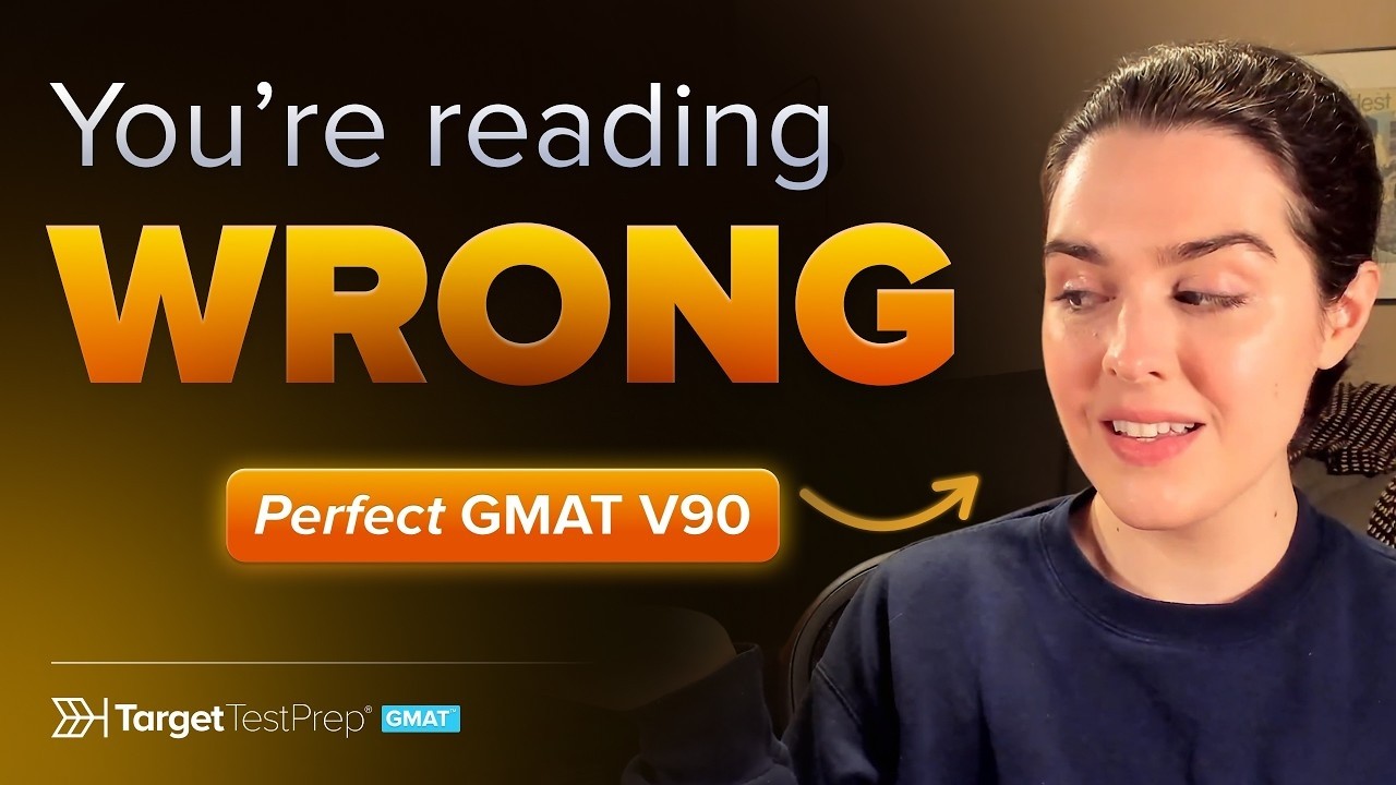 How I Got a Perfect GMAT™ Verbal Score (GMAT™ V90) - YouTube