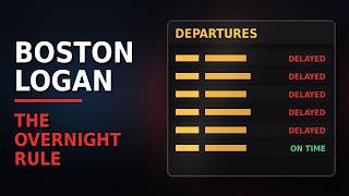 Boston Logan Terminals B And C: Delays And The Overnight Rule