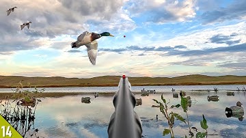 COVERED UP in Ducks in a NEW SPOT! (Limited Out) | Duck Hunting 